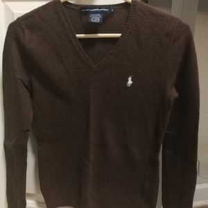 Ralph Lauren v neck sweater excellent condition